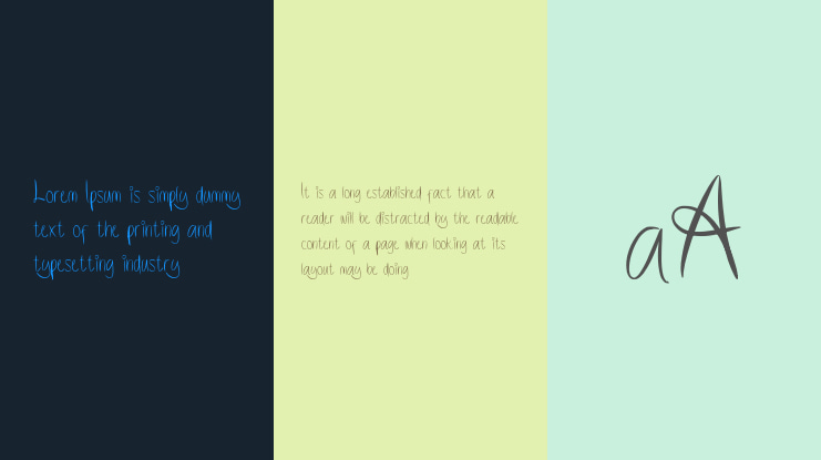 Softly Handwritten Font