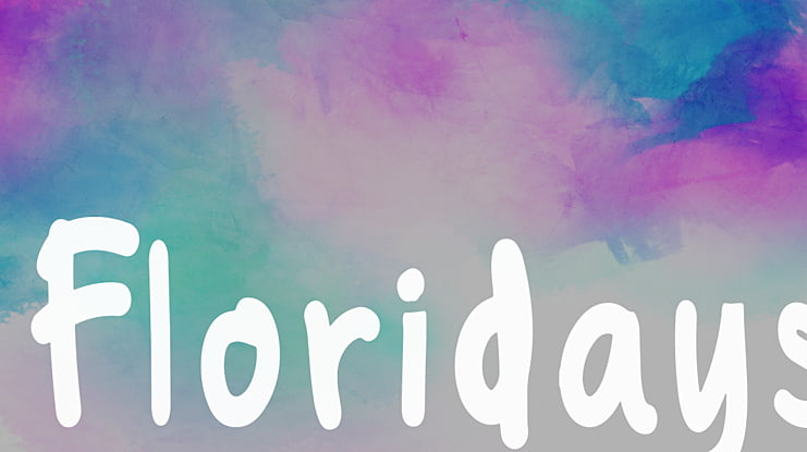 Floridays Font