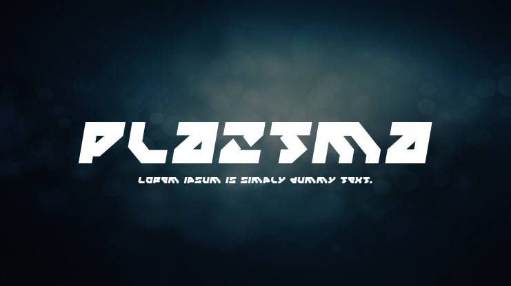 Plaztma Font Family