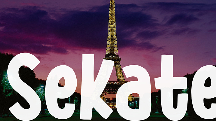 Sekate Font