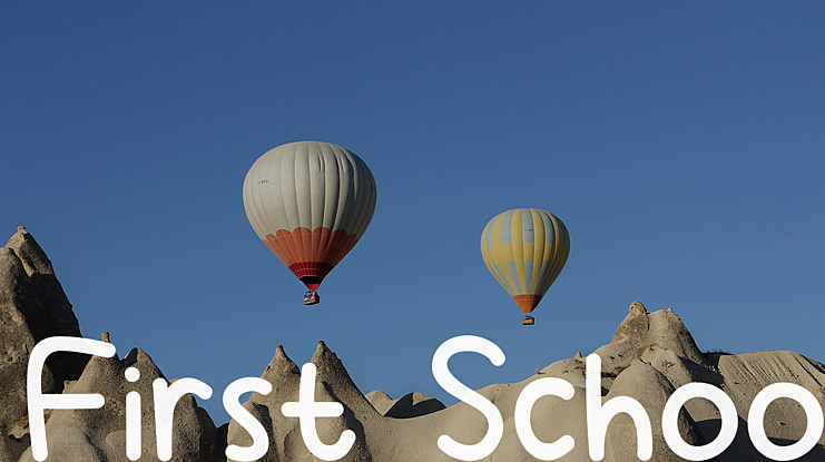 First School Font