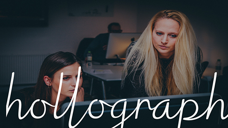 hollograph Font