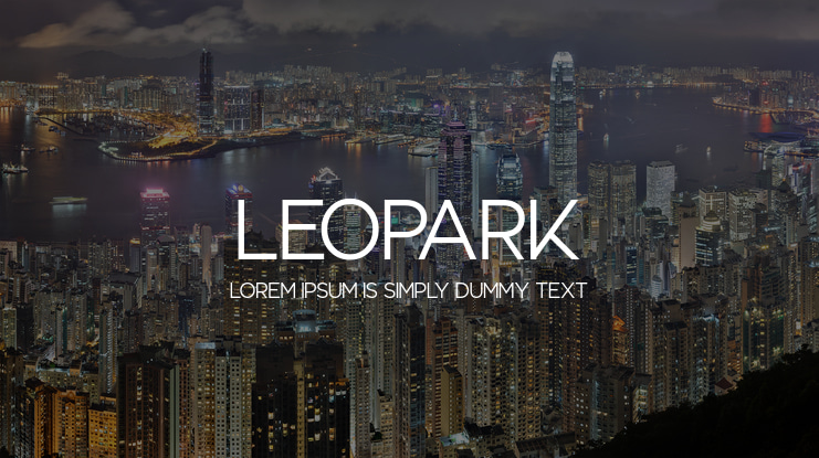 Leopark Font