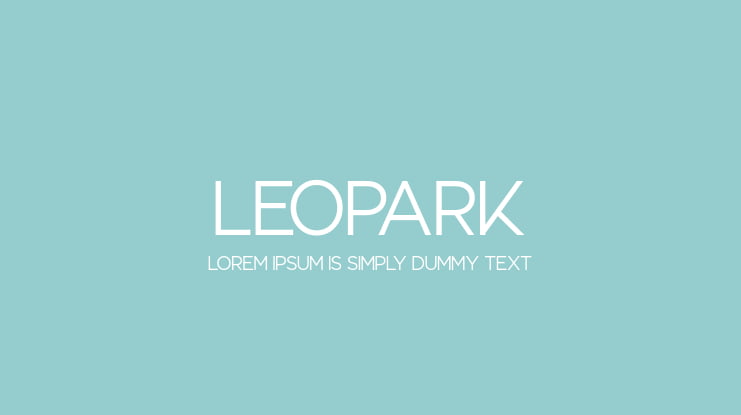 Leopark Font