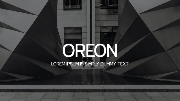 Oreon Font