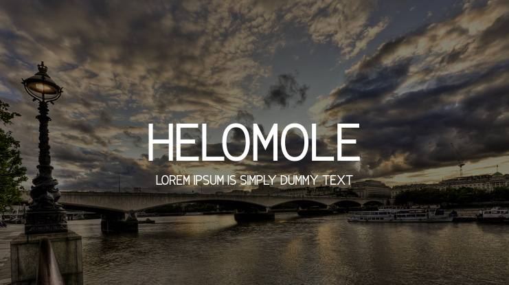 Helomole Font