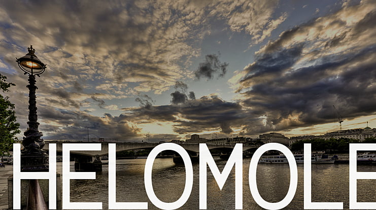 Helomole Font