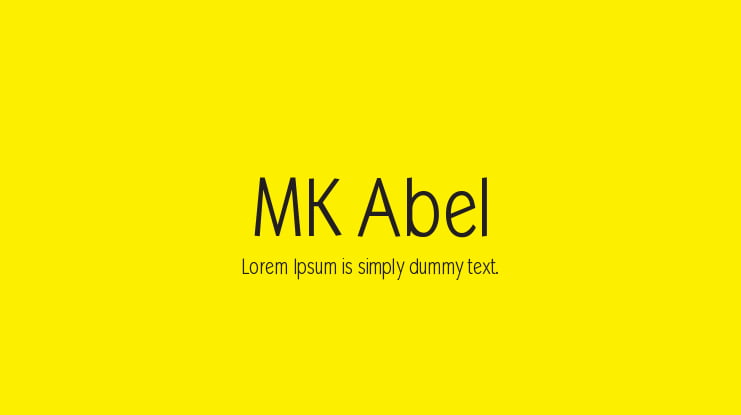 MK Abel Font