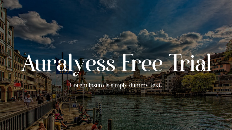Auralyess Free Trial Font