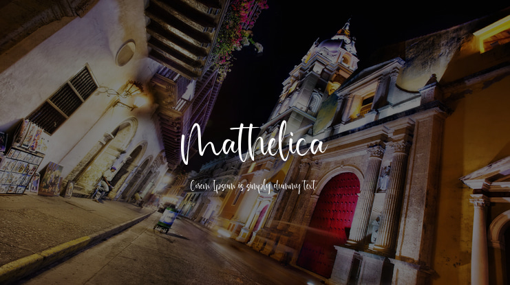 Mathelica Font