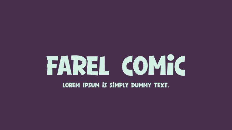 Farel Comic Font