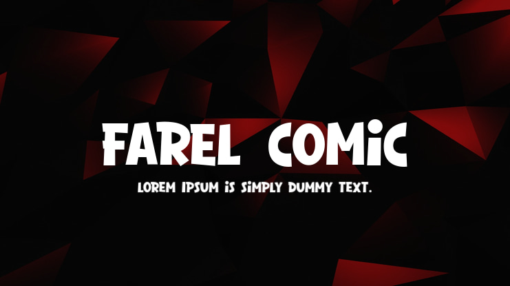 Farel Comic Font