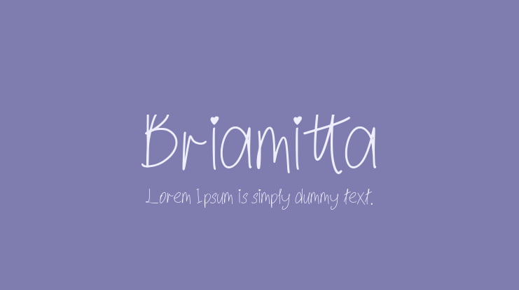 Briamitta Font