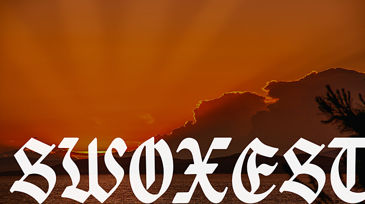 Swoxest Font