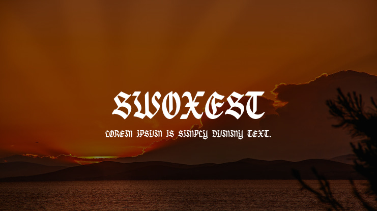 Swoxest Font