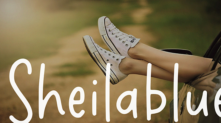Sheilablue Font