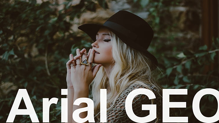 Arial GEO Font Family