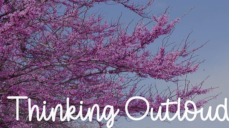Thinking Outloud Font