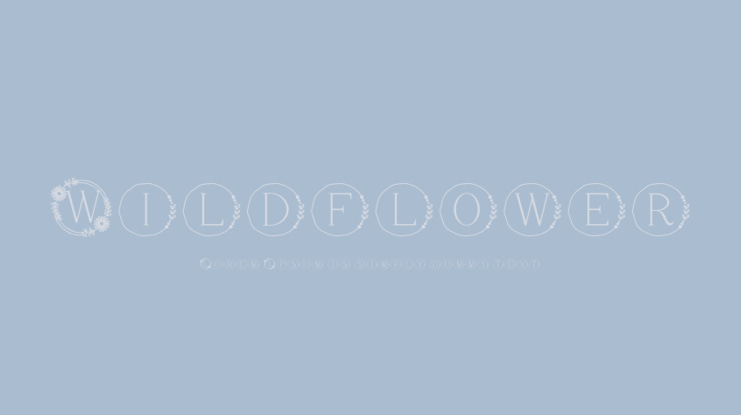 Wildflower Font