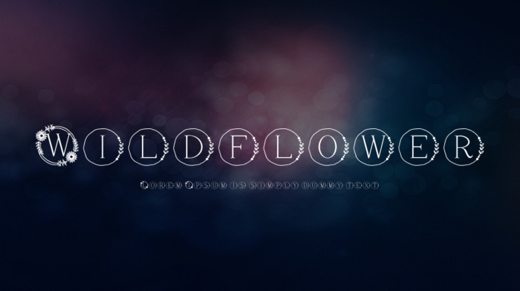 Wildflower Font