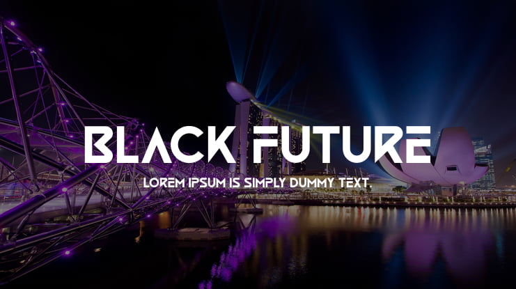 Black Future Font