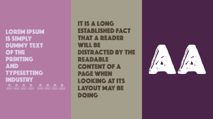 MEATBUSTERS PERSONAL USE Font Family