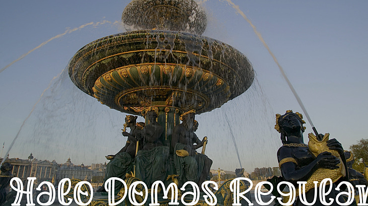 Halo Domas Font Family