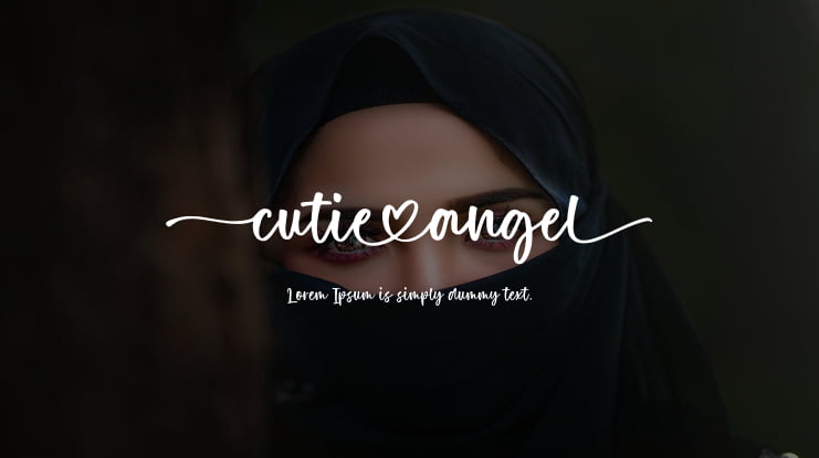 Cutie Angel Font