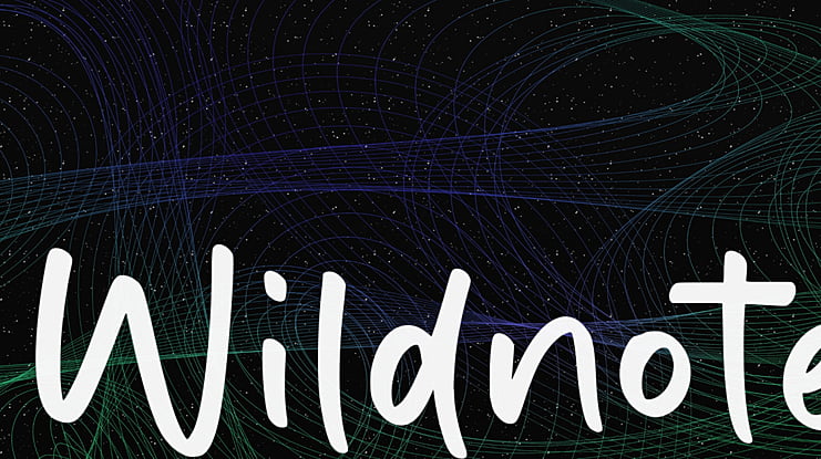 Wildnote Font