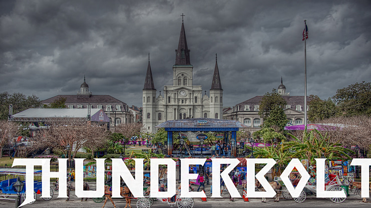 Thunderbolt Font