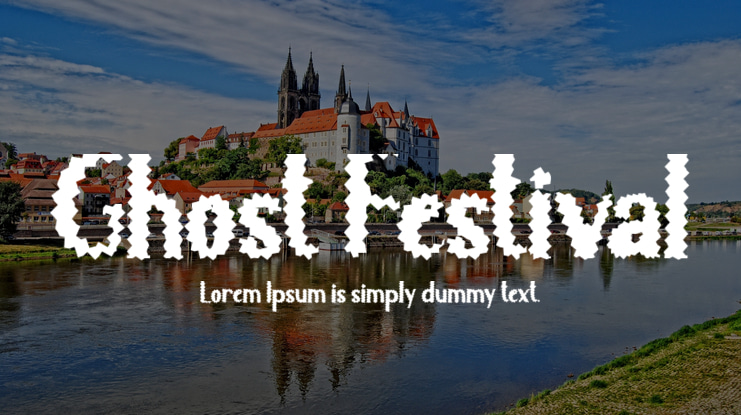 Ghost Festival Font