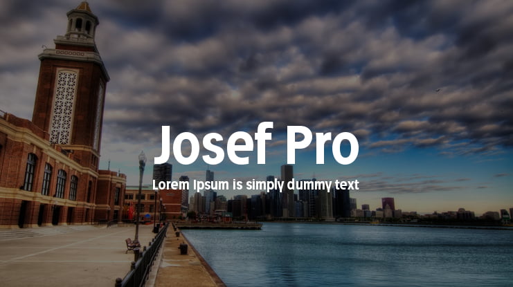Josef Pro Font Family