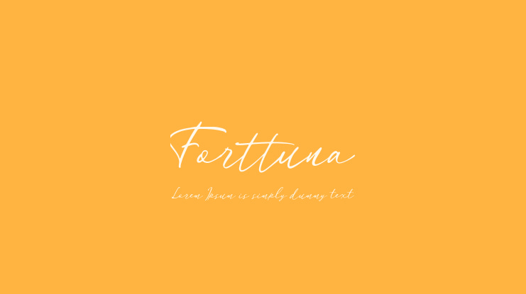 Forttuna Font