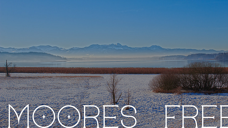 Moores-free Font