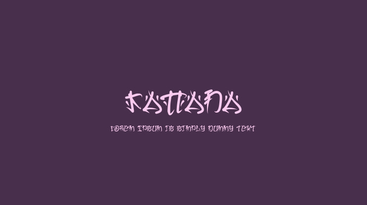 Kattana Font