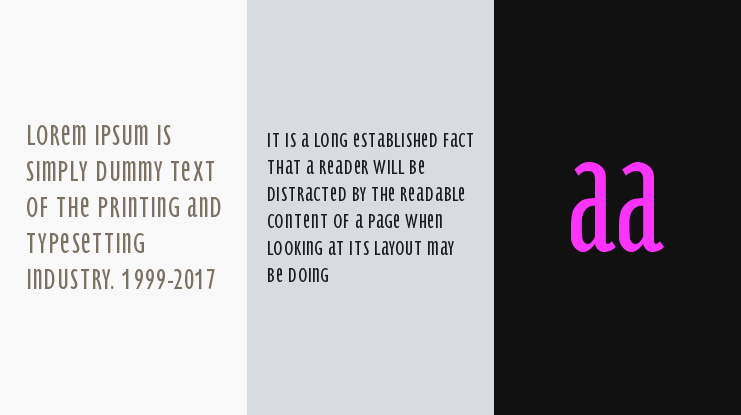 BradburySans Light Font