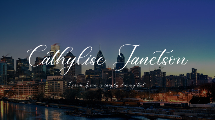 Cathylise Janetson Font