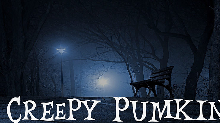 Creepy Pumkin Font