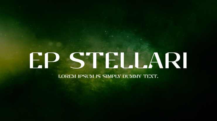 EP Stellari Font