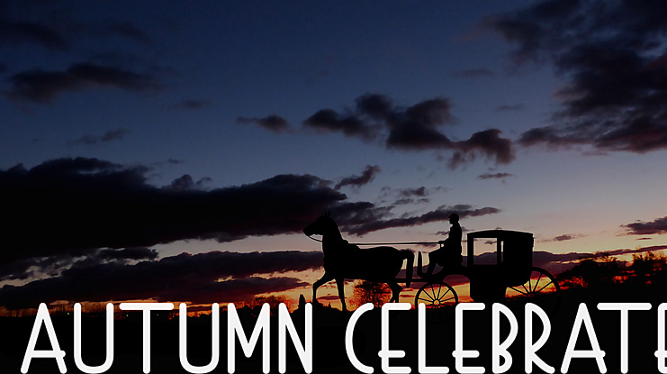 Autumn Celebrate Font Family