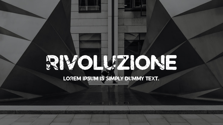 rivoluzione Font