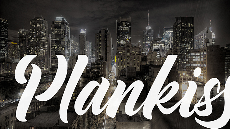 Plankiss Font