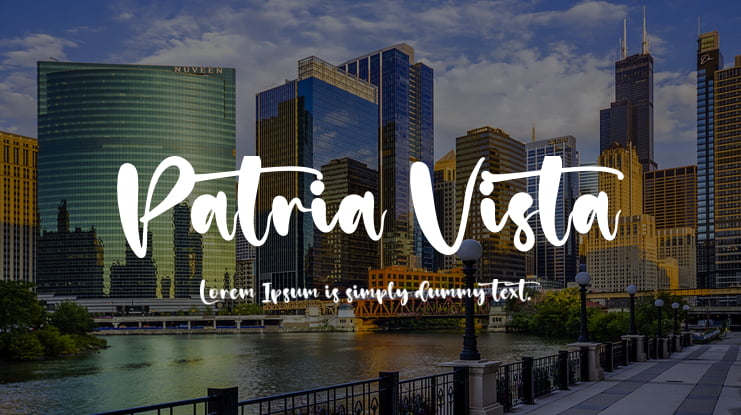 Patria Vista Font Family