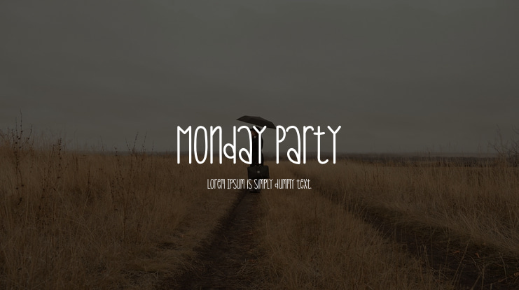 Monday Party Font