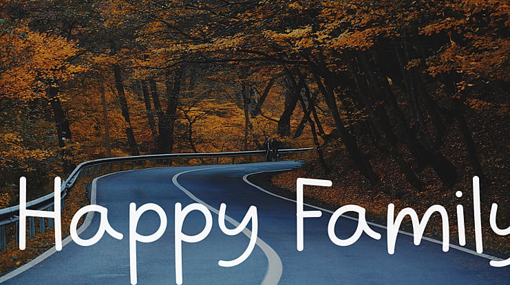 Happy Family Font