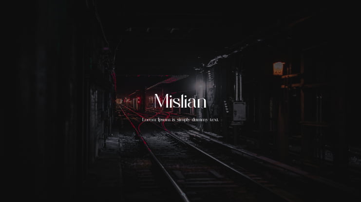 Mislian Font