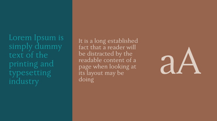 Faber Serif Reduced Font Family