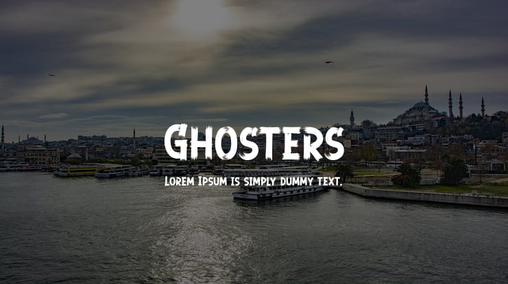 Ghosters Font