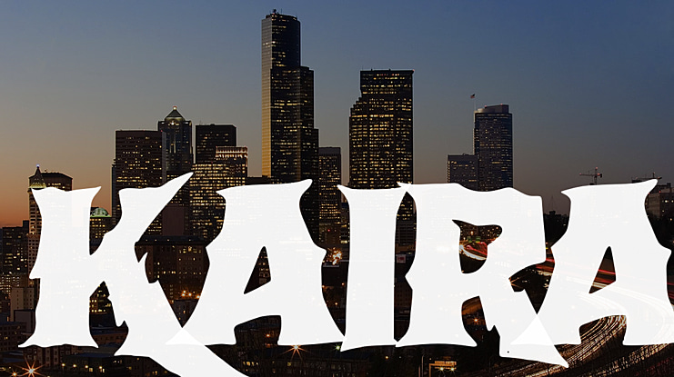 Kaira Font