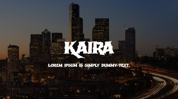 Kaira Font